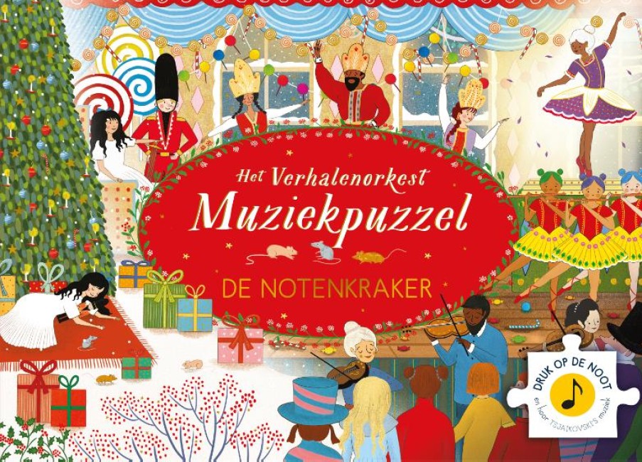 Speelgoed Uitgeverij Christofoor Puzzels | Muziekpuzzel De Notenkraker