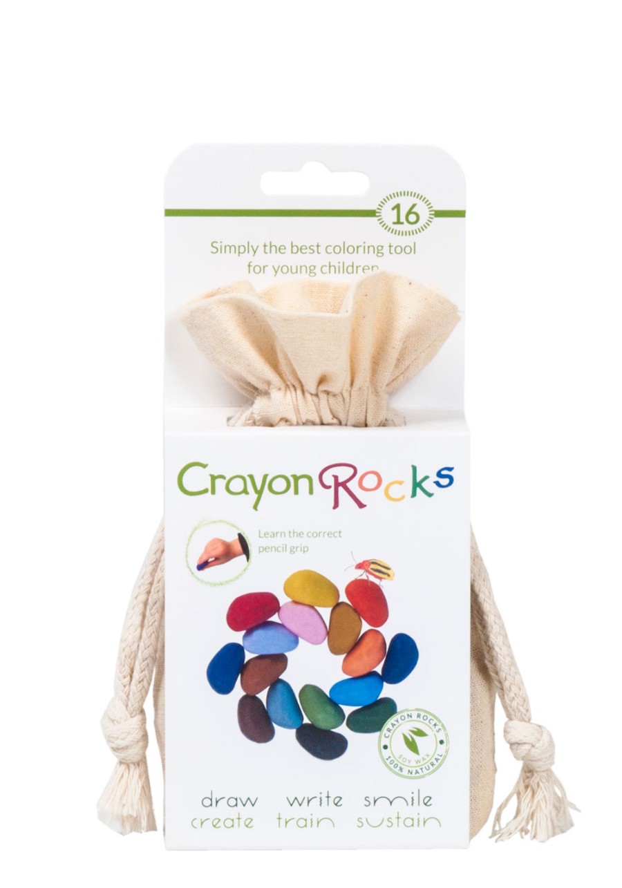 Speelgoed Crayon Rocks Creatief | Crayon Rocks Waskrijtjes, 16 Stuks