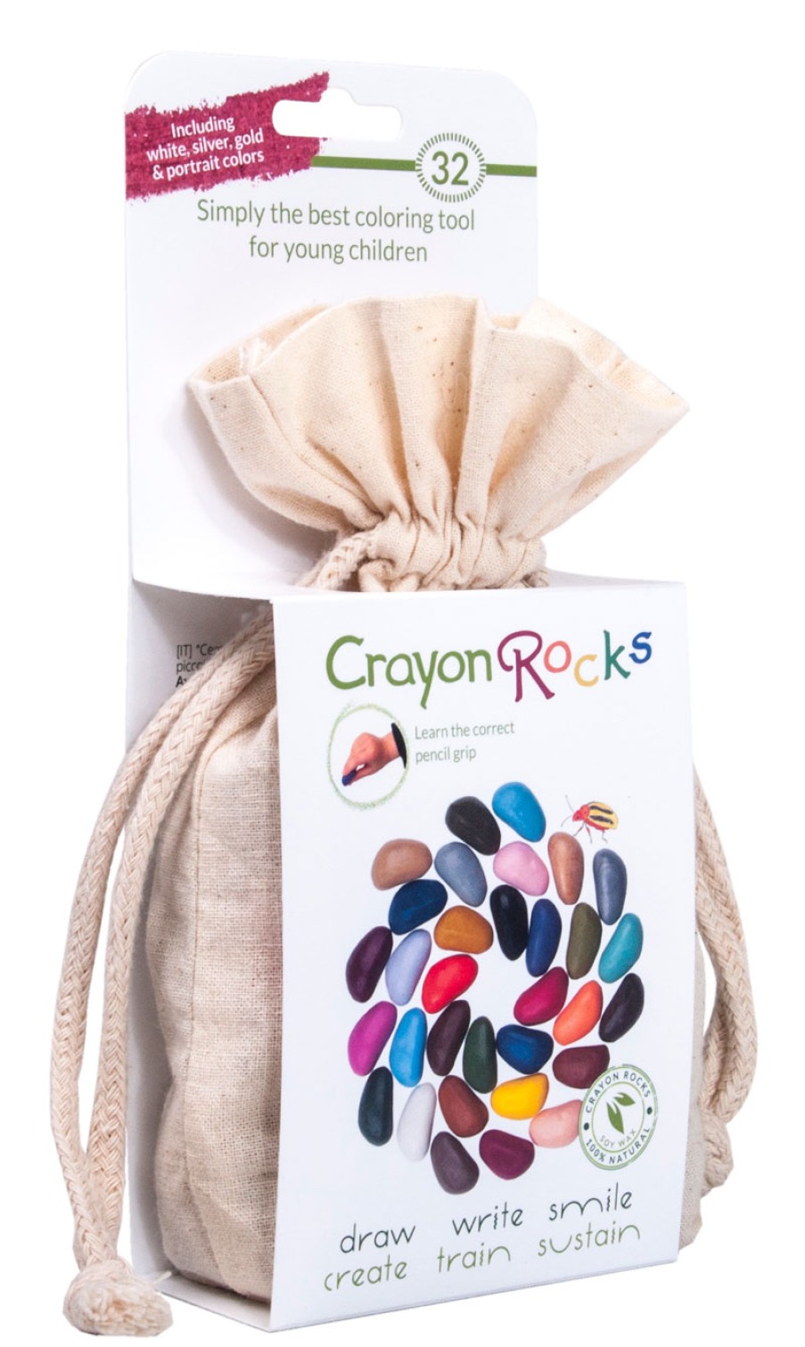 Speelgoed Crayon Rocks Creatief | Crayon Rocks Waskrijtjes, 32 Stuks