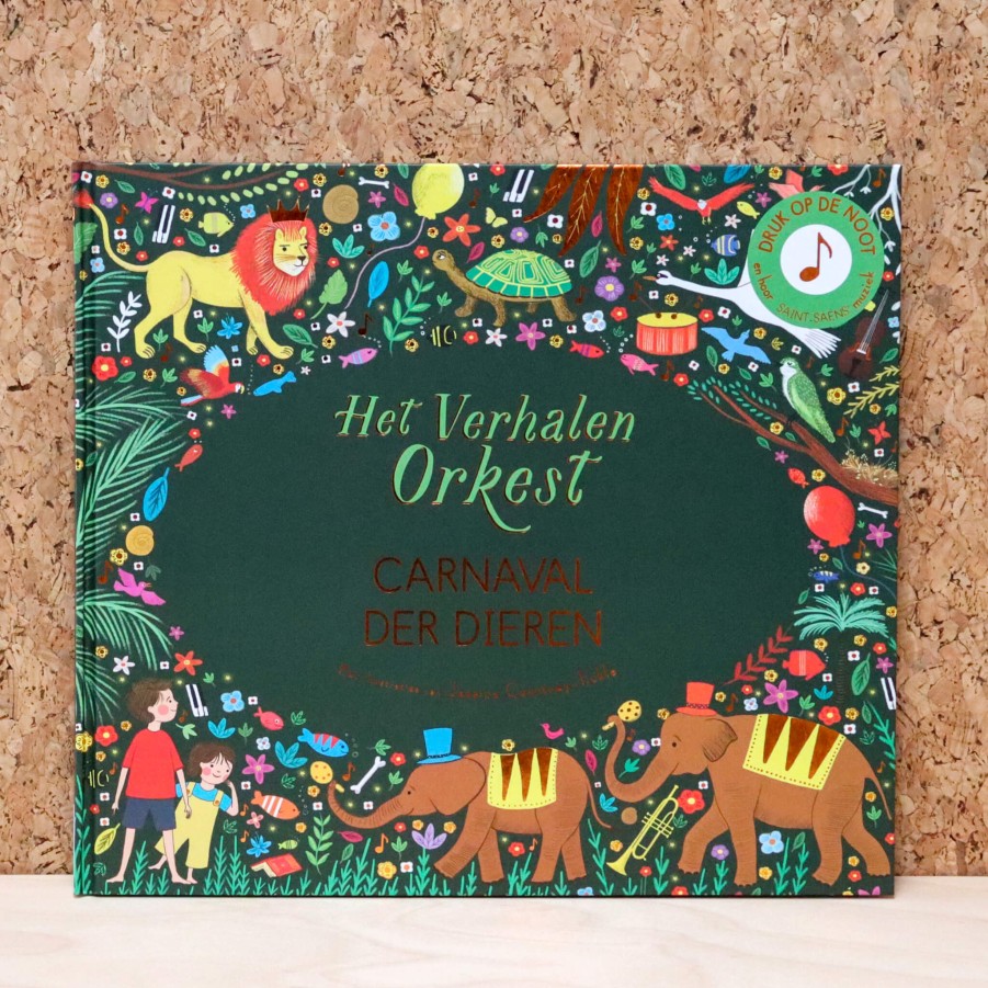 Speelgoed Uitgeverij Christofoor Boeken | Muziekboek Carnaval Der Dieren, Jessica Courtney-Tickle