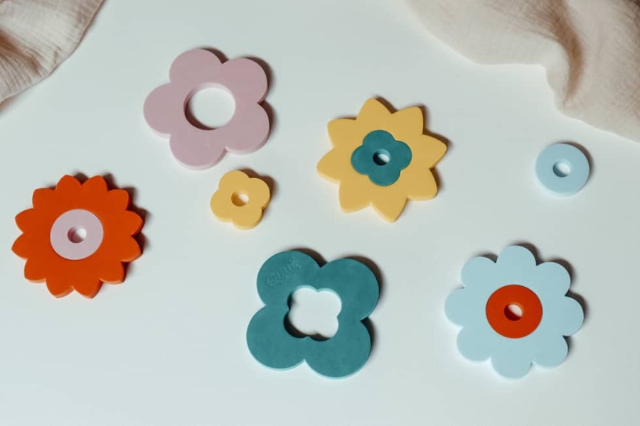 Speelgoed Quut Badspeelgoed | Quut Badpuzzel Flower Power