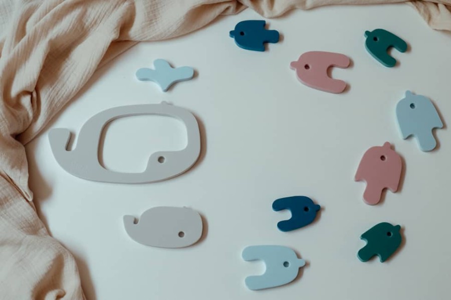 Speelgoed Quut Badspeelgoed | Quut Badpuzzel Whales