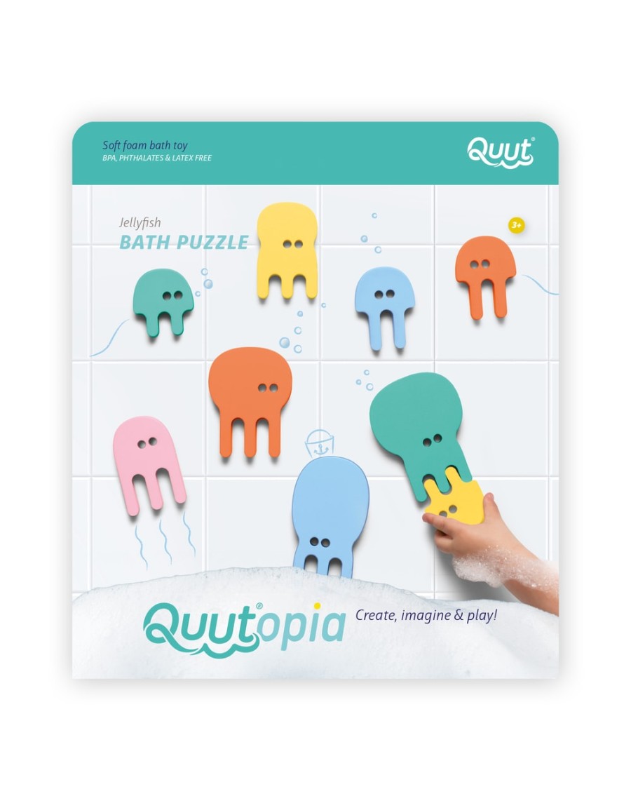 Speelgoed Quut Badspeelgoed | Quut Badpuzzel Jellyfish