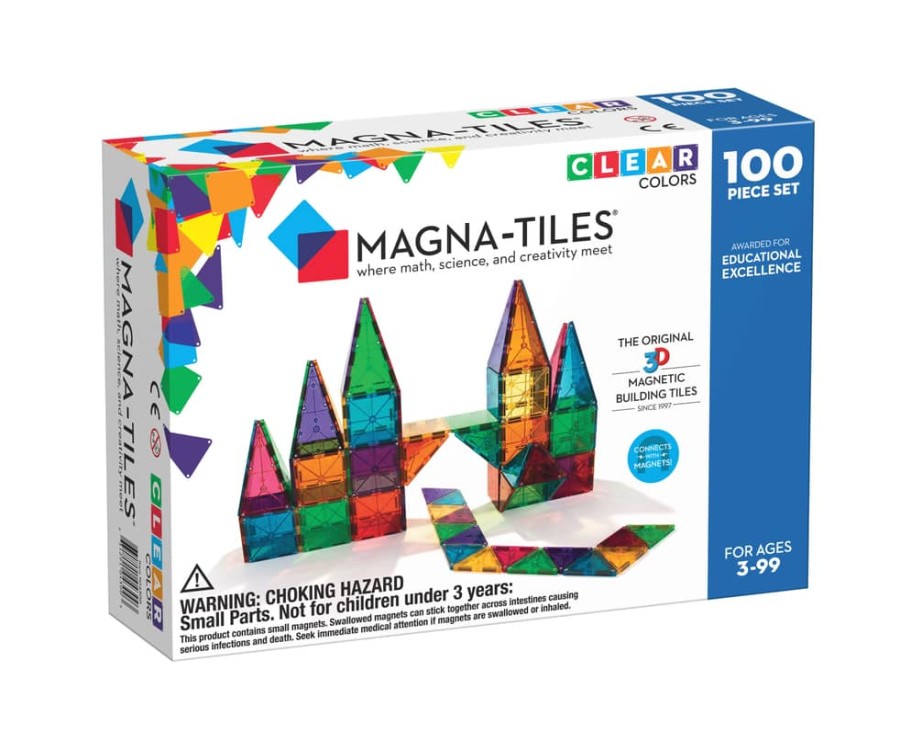 Speelgoed MAGNA TILES Bouwen | Magna Tiles 100 Stuks