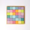 Speelgoed Grimm’s Bouwen | Grimm'S Blokkenset Pastel, 36 Stuks