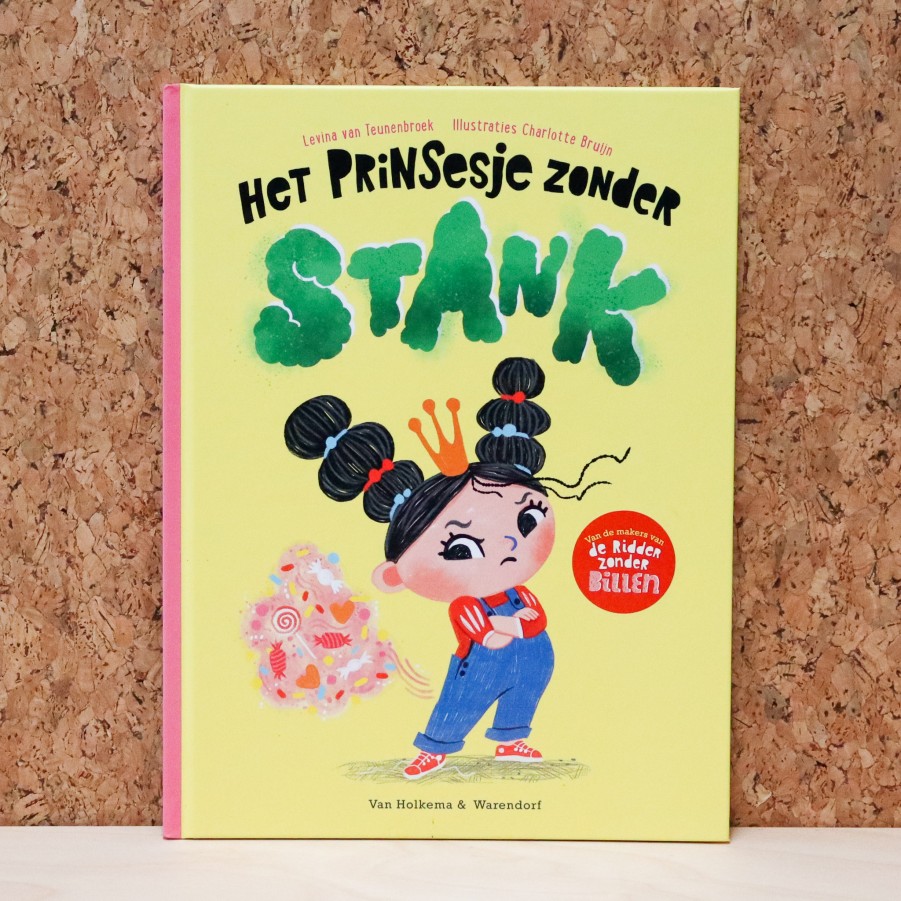 Speelgoed van Holkema & Warendorf Boeken | Het Prinsesje Zonder Stank - Levina Van Teunenbroek