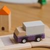 Speelgoed PlanToys Voertuigen & Toebehoren | Plan Toys Paarse Bestelwagen