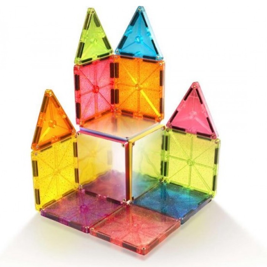 Speelgoed MAGNA TILES Bouwen | Magna Tiles Stardust, 15 Stuks