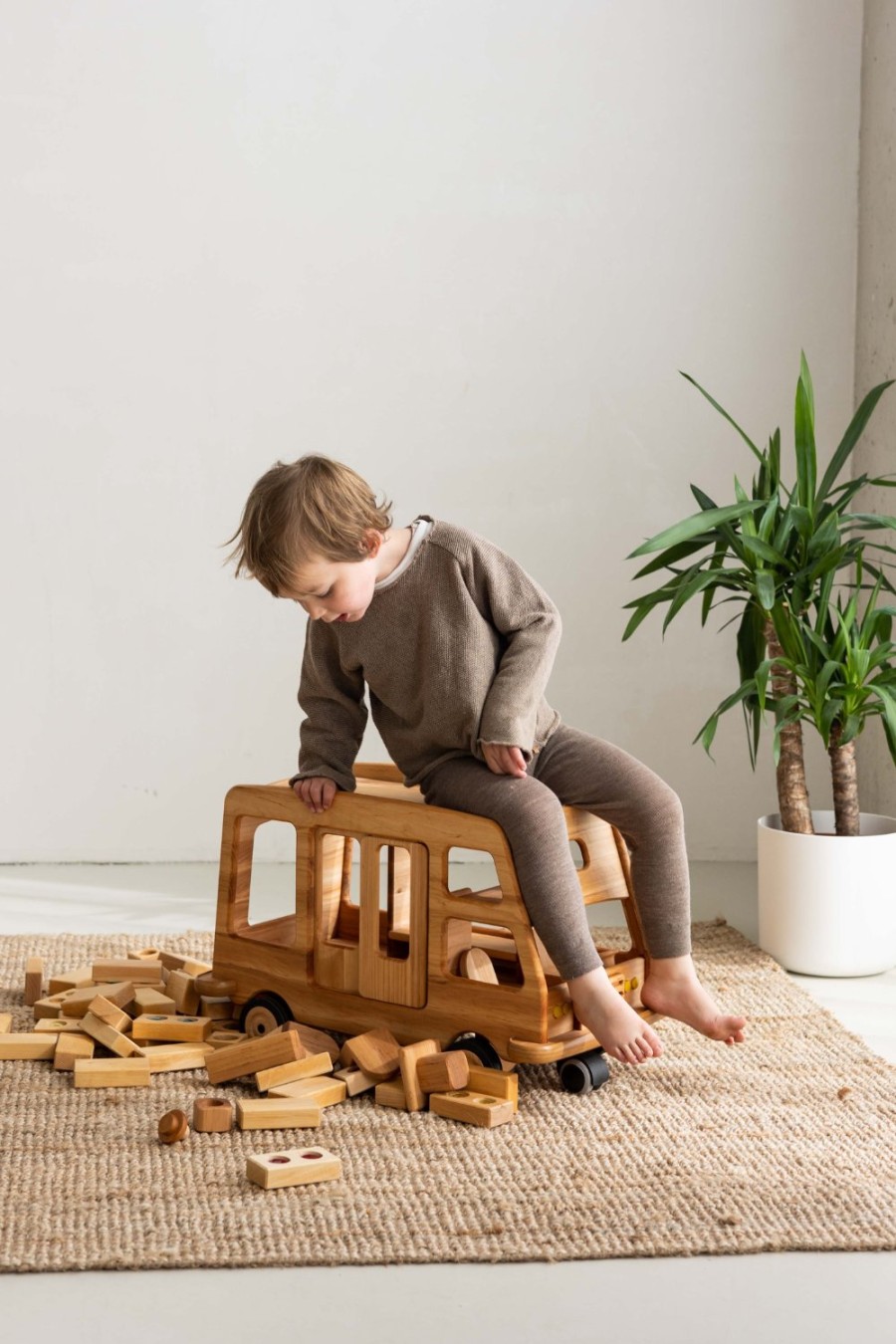 Speelgoed Drewart Voertuigen & Toebehoren | Drewart Grote Houten Camper