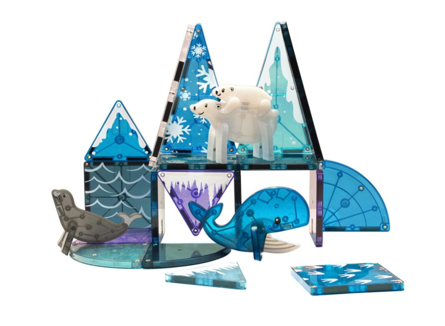 Speelgoed MAGNA TILES Bouwen | Magna Tiles Arctic World, 25 Stuks