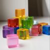 Speelgoed Bauspiel Bouwen | Bauspiel Lucent Cubes, 20 Stuks