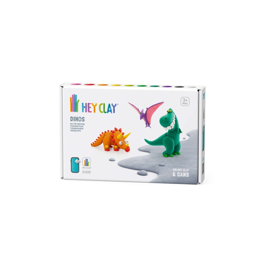 Speelgoed Hey Clay Creatief | Hey Clay Dino'S 2