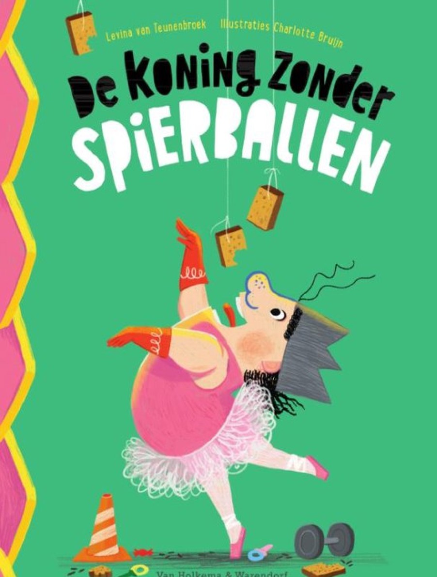 Speelgoed van Holkema & Warendorf Boeken | De Koning Zonder Spierballen - Levina Van Teunenbroek