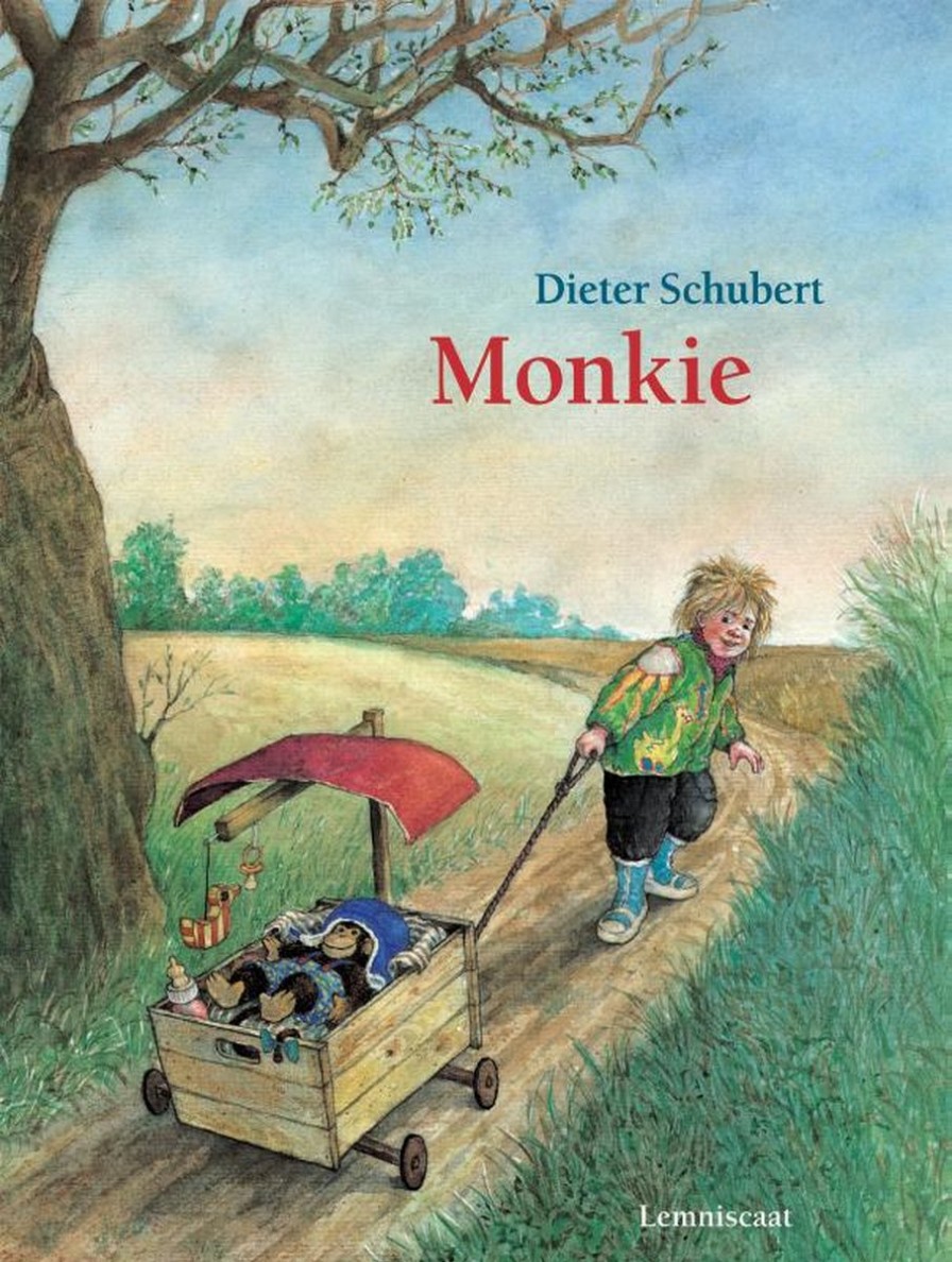 Speelgoed Lemniscaat Boeken | Monkie (Kartonboekje) - Dieter Schubert