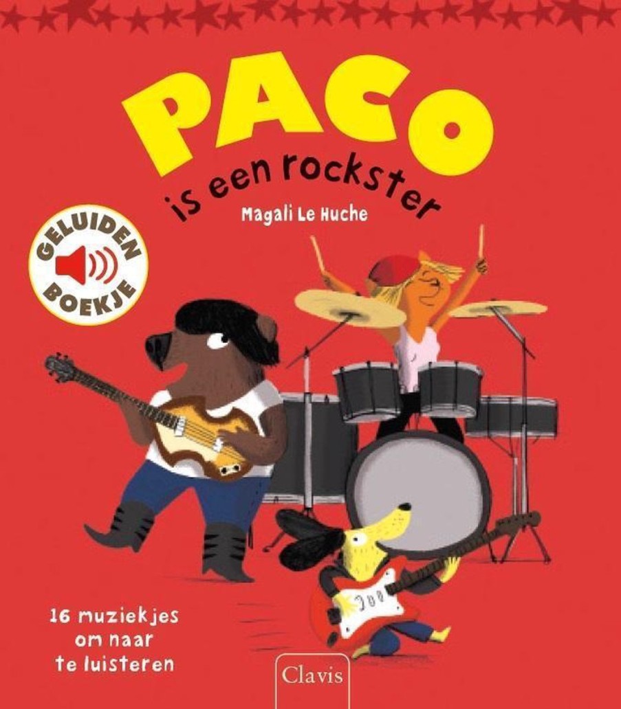 Speelgoed Clavis Boeken | Paco Is Een Rockster