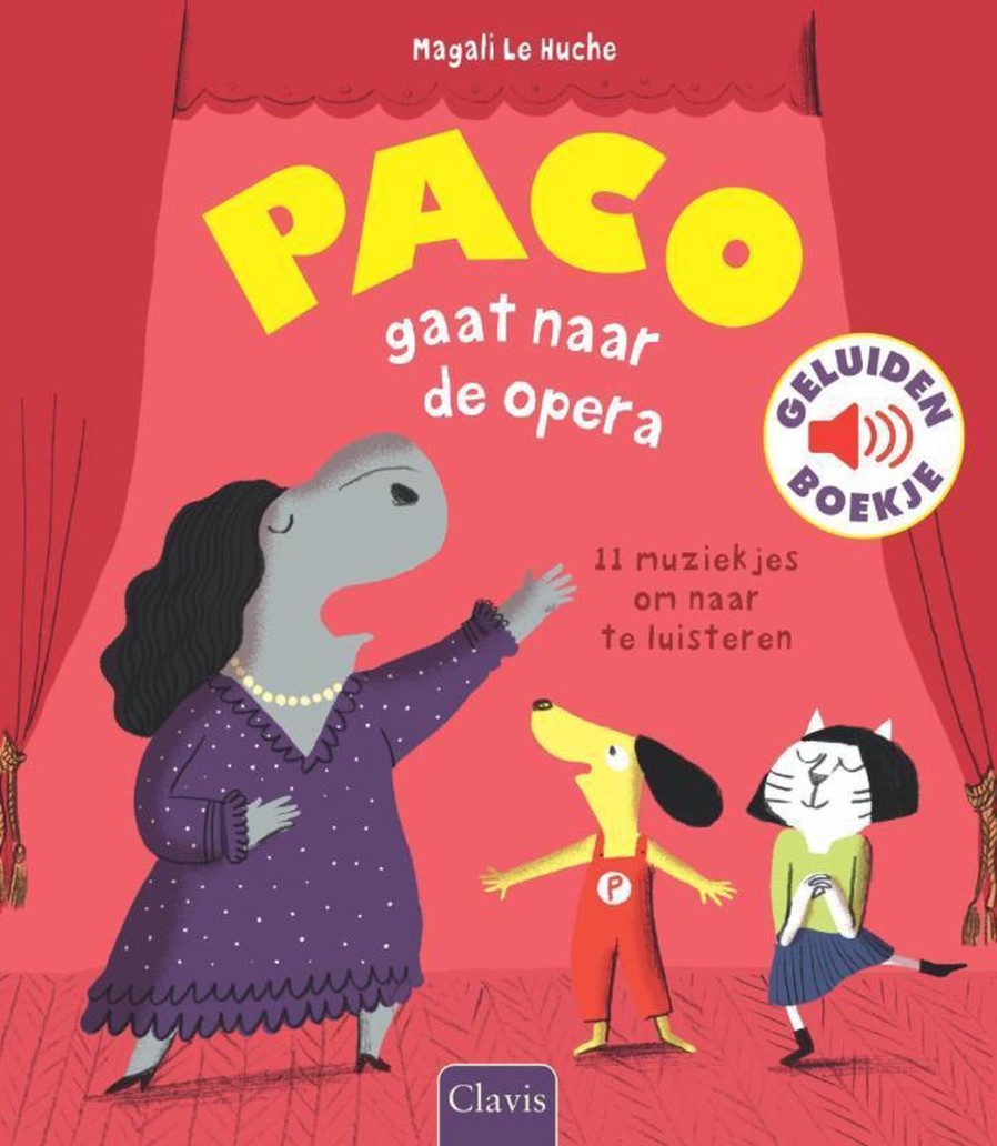 Speelgoed Clavis Boeken | Paco Gaat Naar De Opera