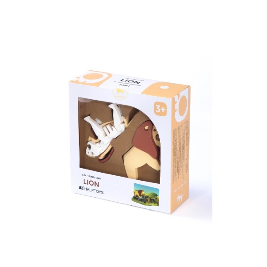 Speelgoed Halftoys Dieren & Natuur | Halftoys Savannah, Leeuw