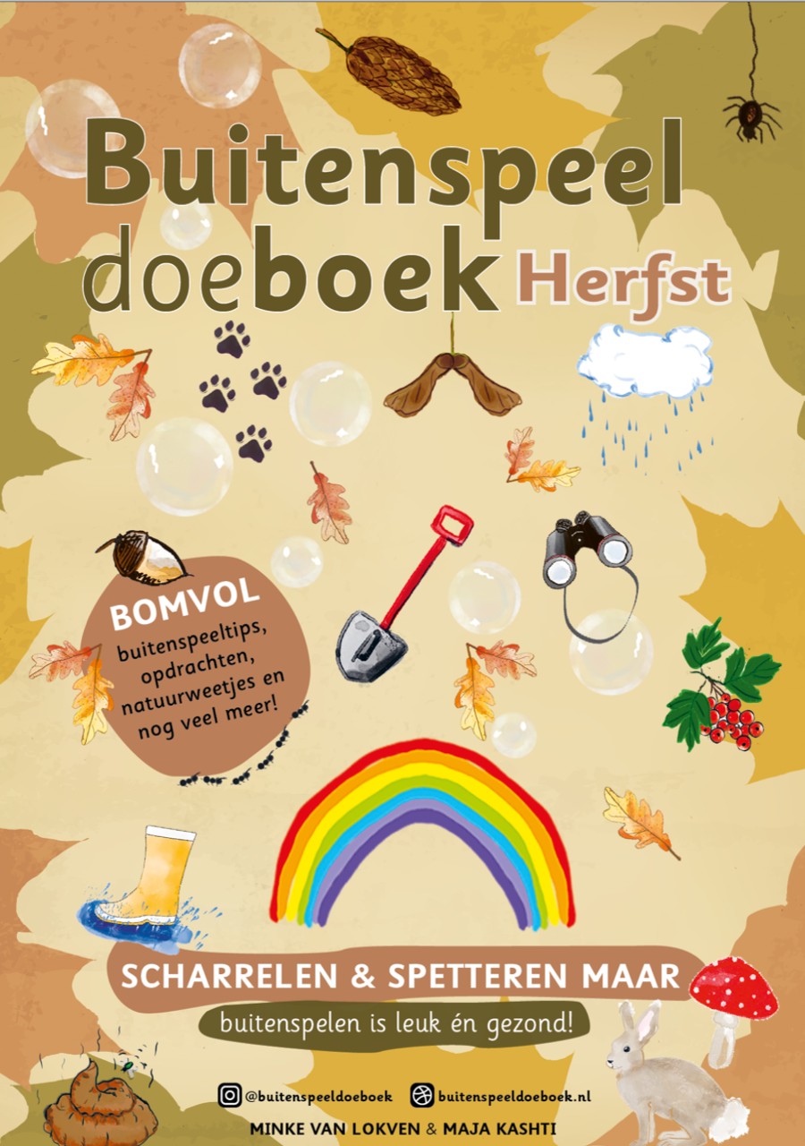 Speelgoed Buitenspeelboek Boeken | Buitenspeeldoeboek Herfst